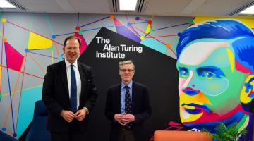 Professor Mark Girolami and Jesse Norman MP